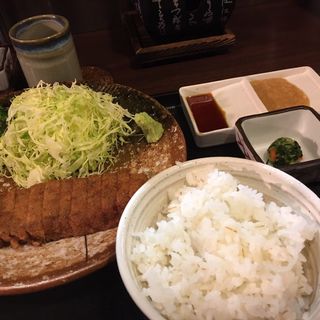 牛カツ定食 130g(牛かつもと村 渋谷店)