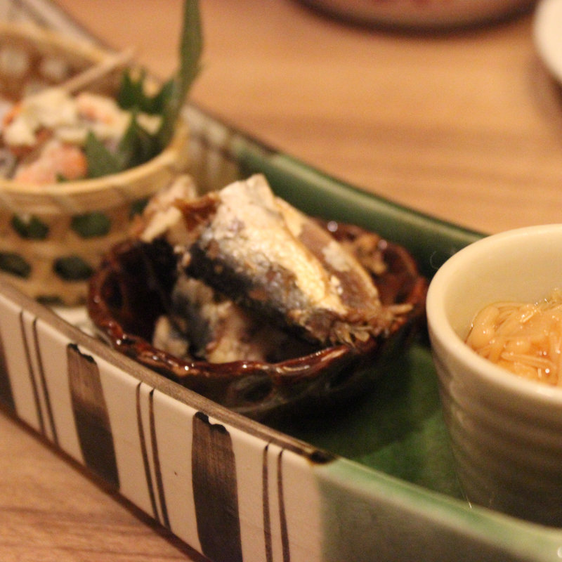 酒肴三種盛り合わせ(魚伝 （ウオデン）)