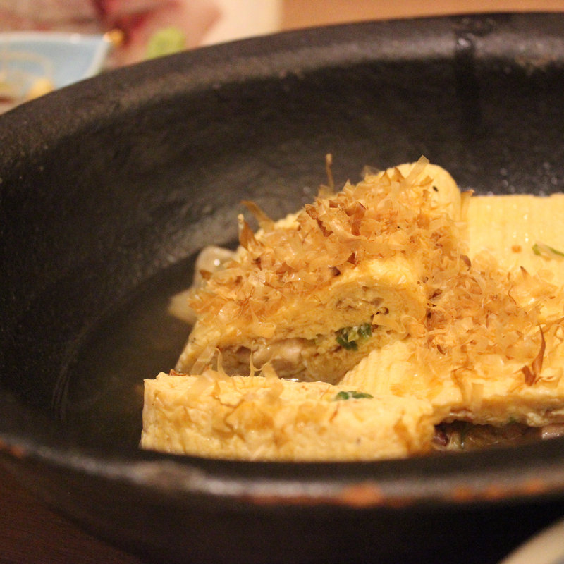 明石焼き風だし巻き玉子(魚伝 （ウオデン）)