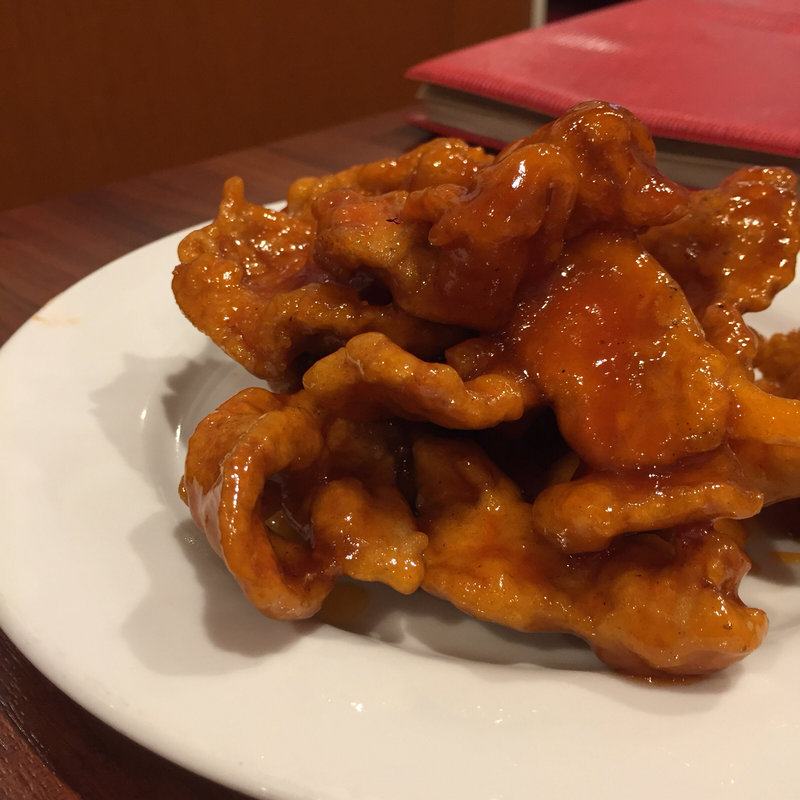 豚肉の甘酢かけ(珍味館 )