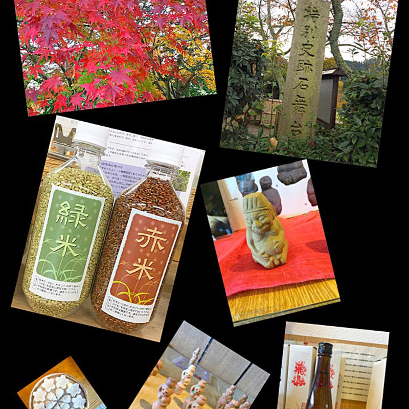 赤米  緑米(農村レストラン夢市茶屋)