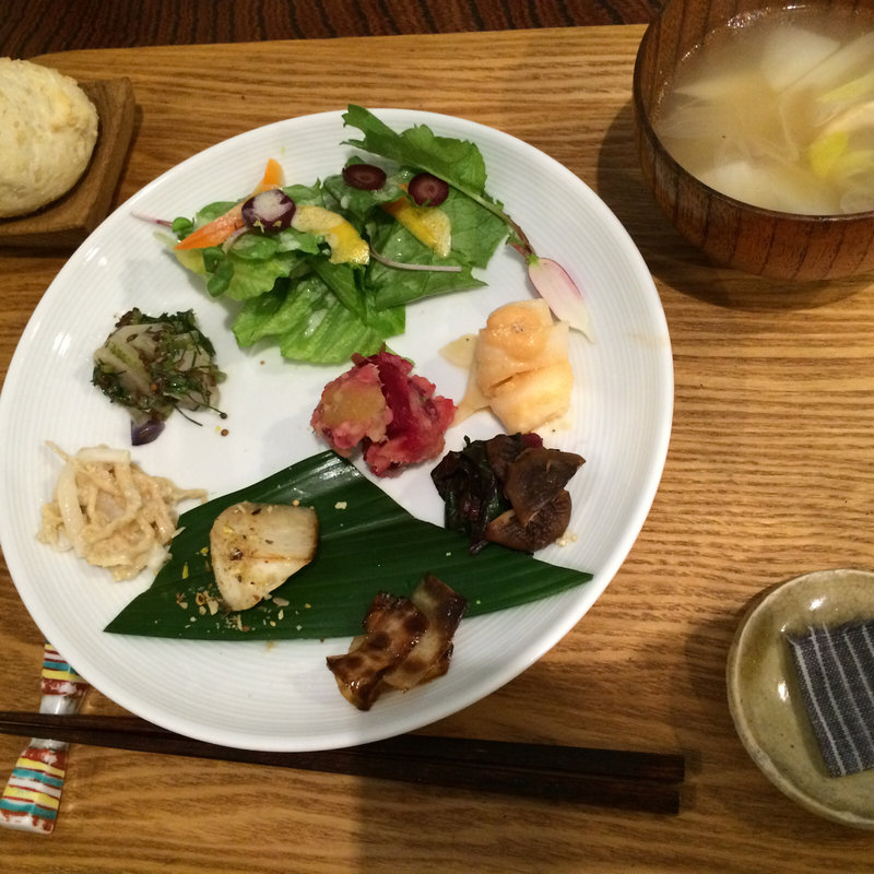 日曜日のおかゆぱんとおやさいごはん(少なめセット)(ていねいに、 )