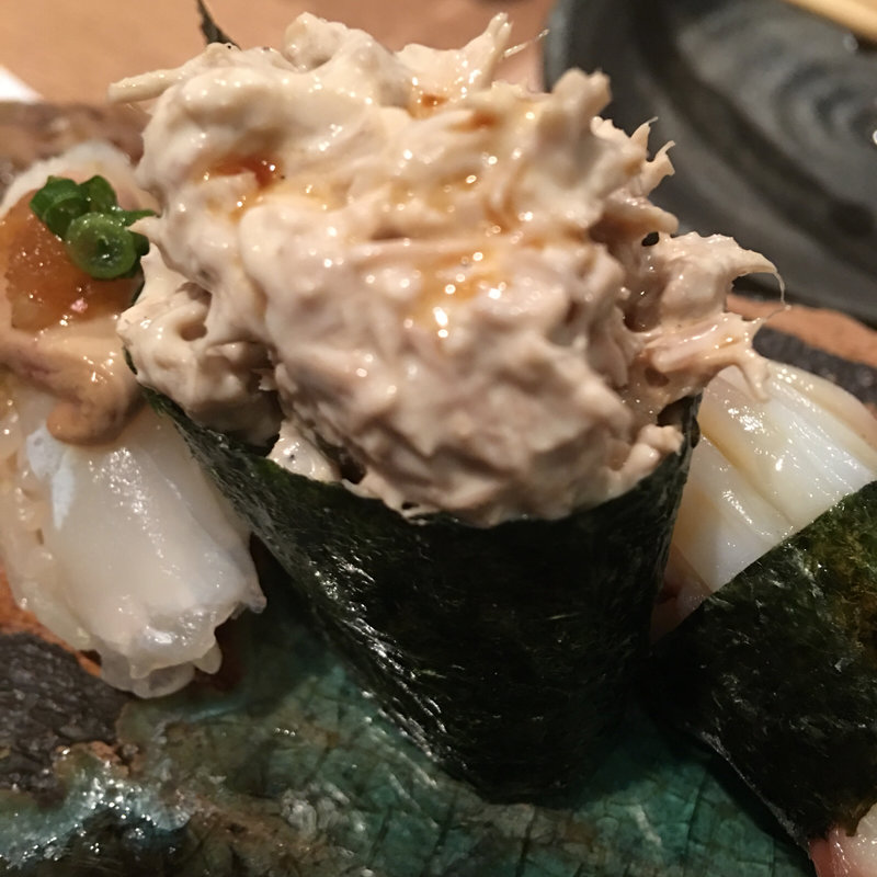 自家製ツナマヨ軍艦(鮨 げん家本店)