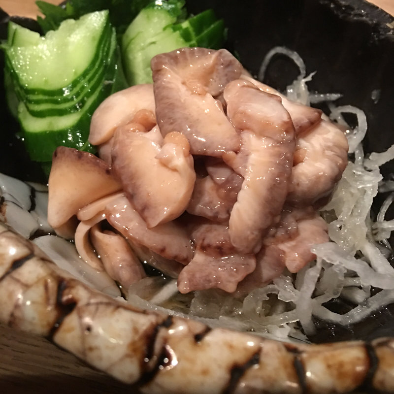 赤ナマコ酢(鮨 げん家本店)