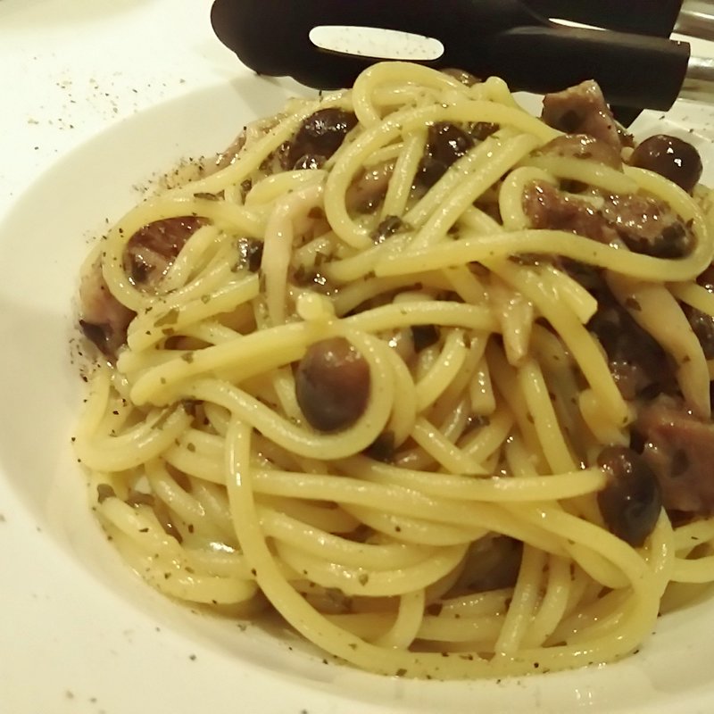 キノコのジェノベーゼ(門仲バル コッコロコ 東陽町店)