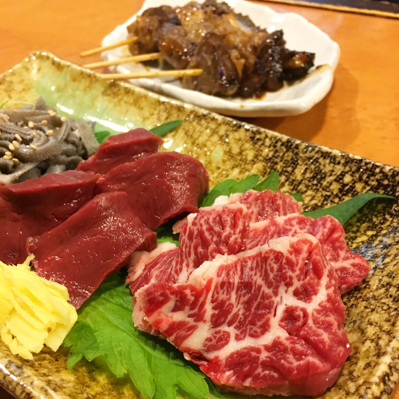 ホルモン刺身盛り合わせ(立呑み ほるもんBar おかだ )