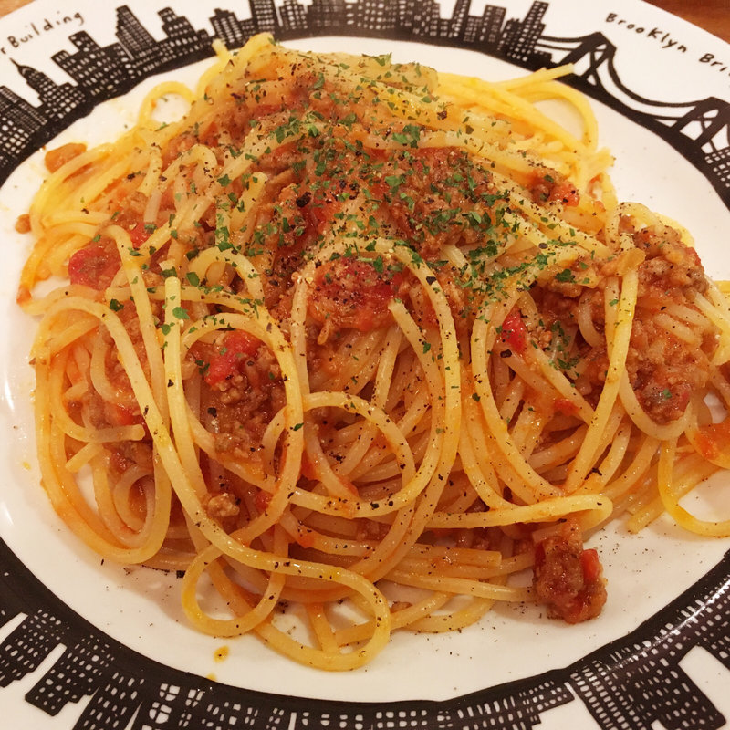 ブルックリン風ボロネーゼ(FITZ CAFE)