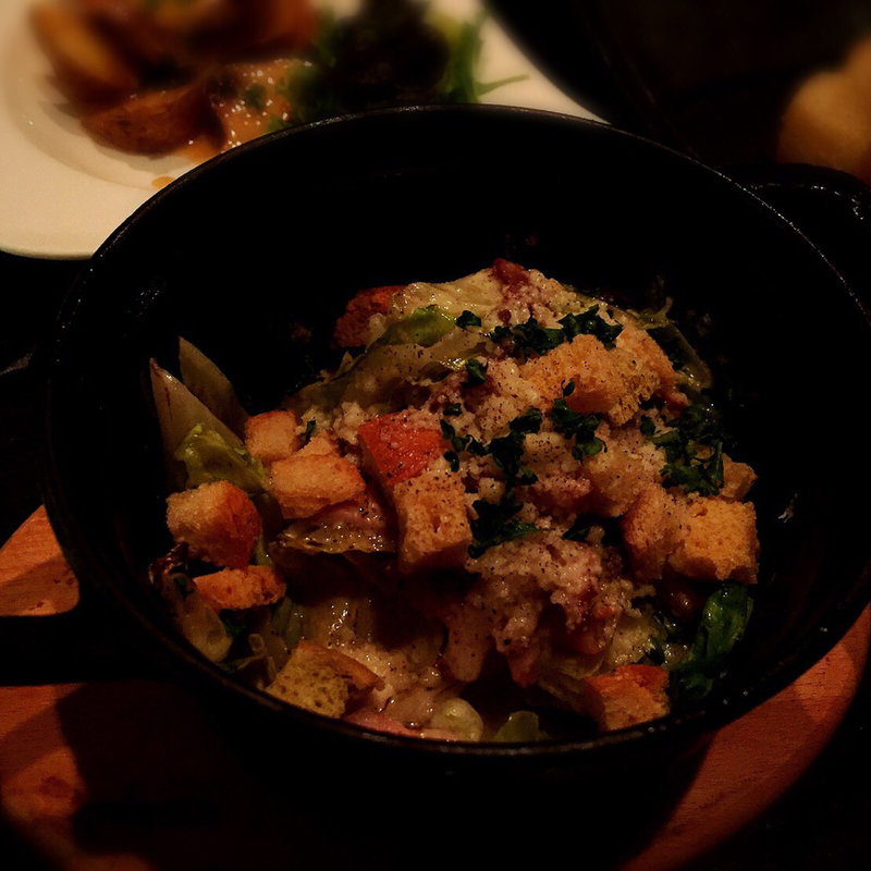 レタスのホットシーザーサラダ(イーターブル)