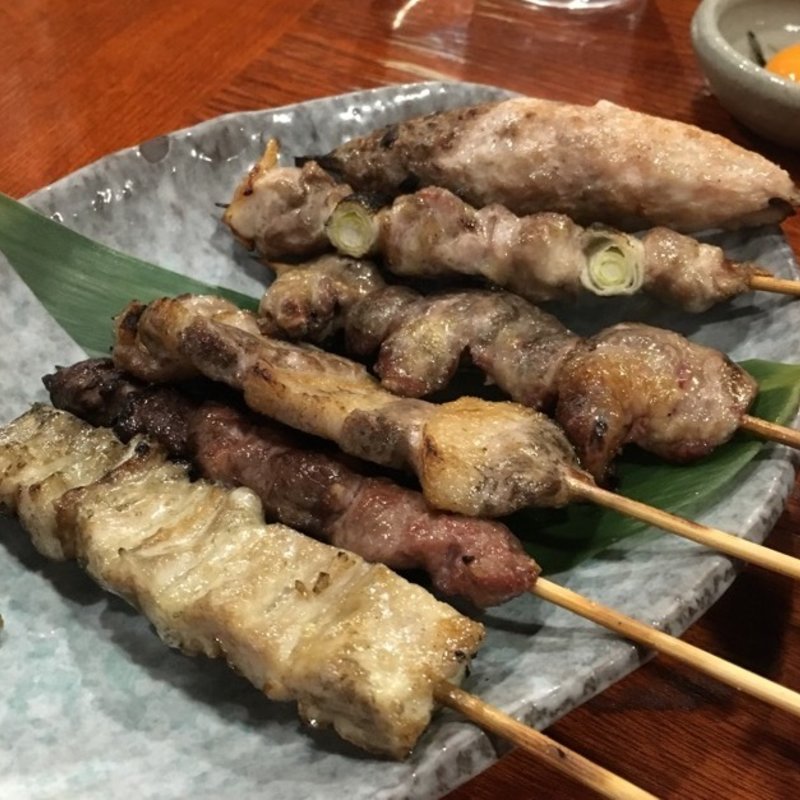 鶏豚串コース(唐屋利久)