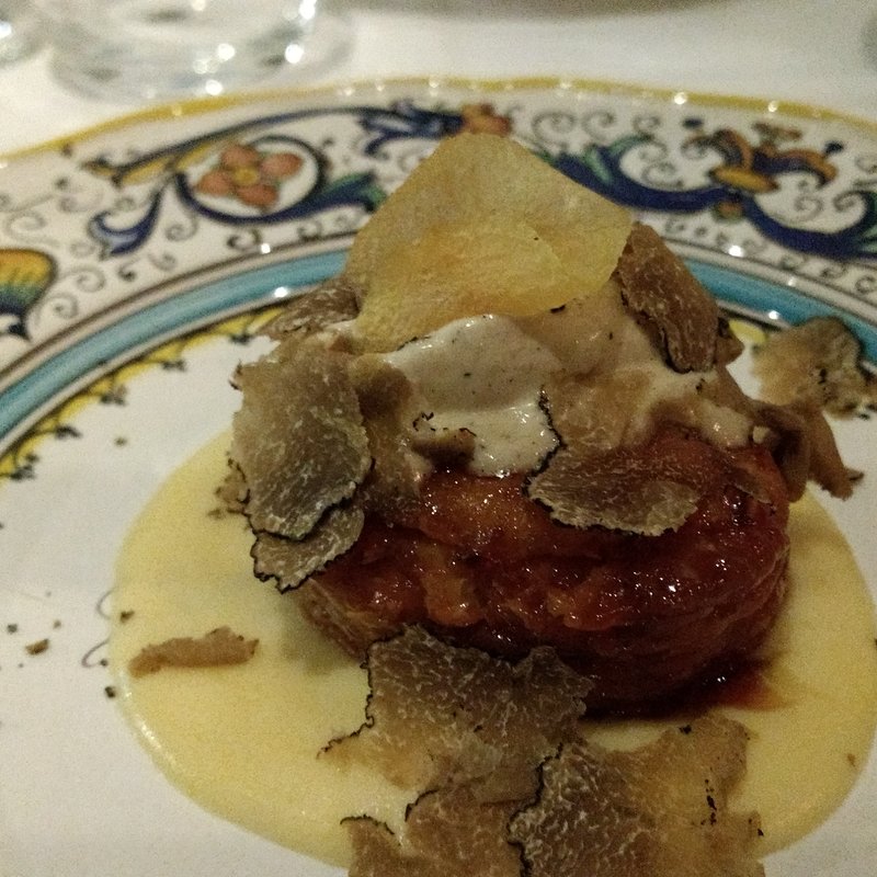 北あかりとトリュフのタルトタタン(メログラーノ)