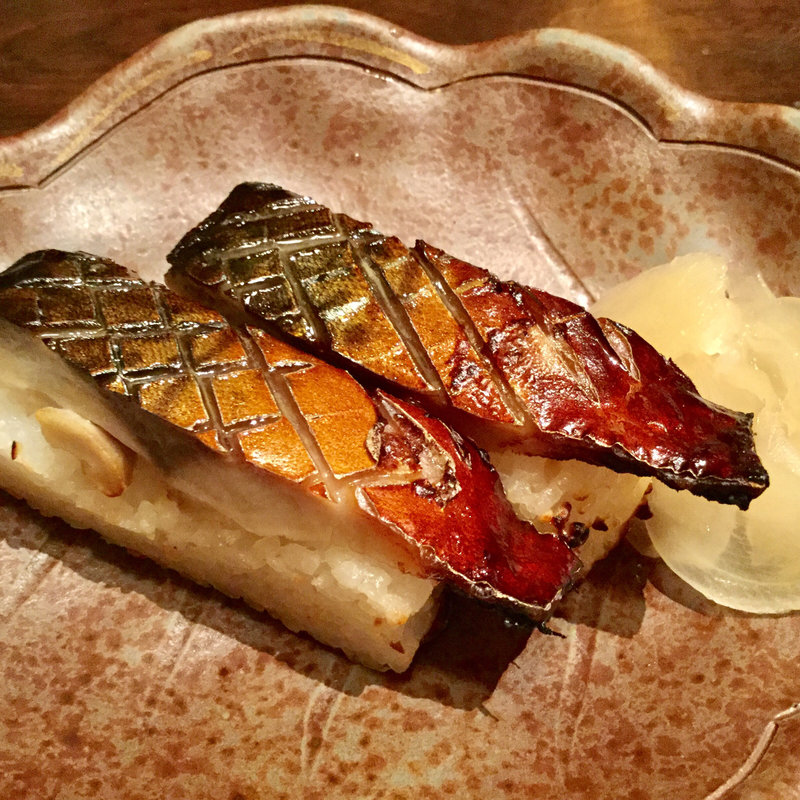 焼さば棒寿司(土佐料理 祢保希（ねぼけ）丸の内店)