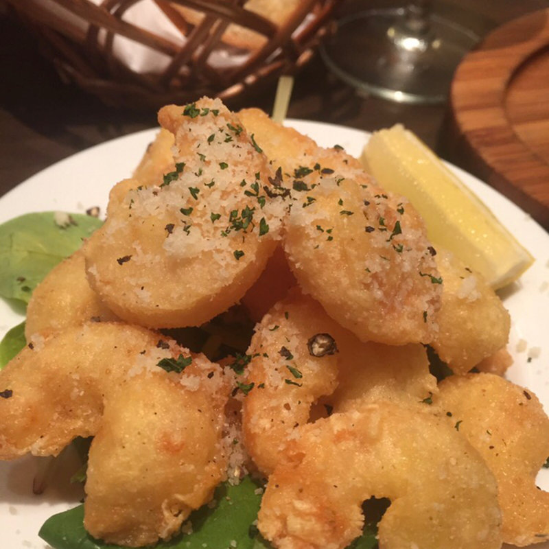 小エビのフリット(ブドウヤ×マンゲイラ)