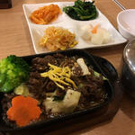 純豆腐とプルコギセット