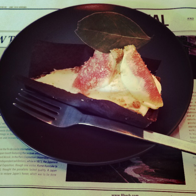 いちぢくのタルト(ハチトバーブ)