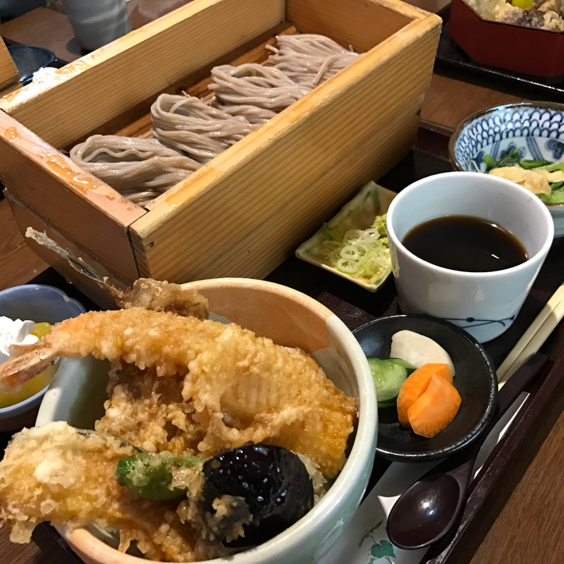 天丼とおそば(蕎膳 樂)