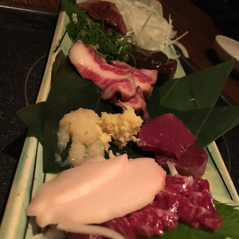 馬刺し6種盛り合わせ(はなぜん 赤坂店)