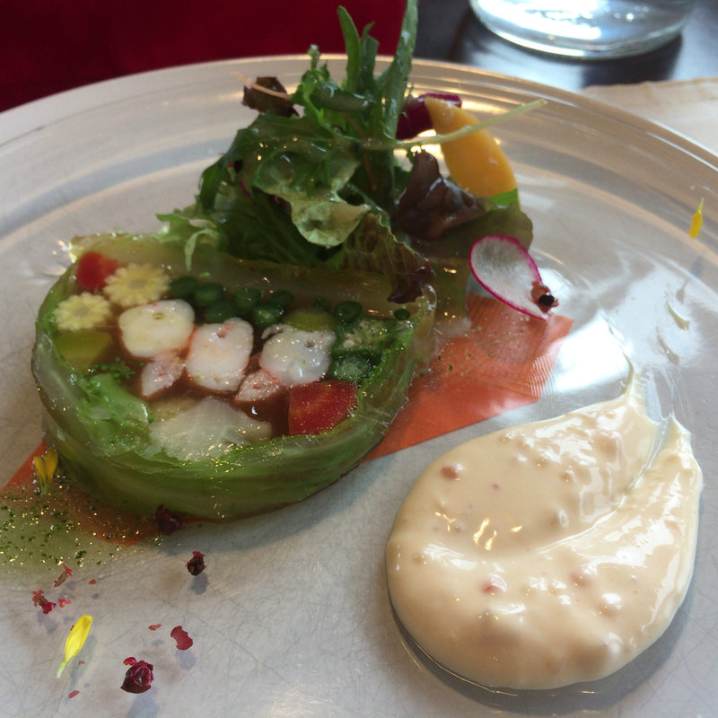 海老と野菜のテリーヌ(ビストロ ムッシュ （Bistro Monsieur）)