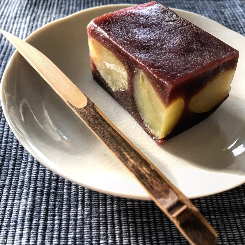 栗蒸し羊羹(和菓子　紀の国屋 谷保駅前店 )