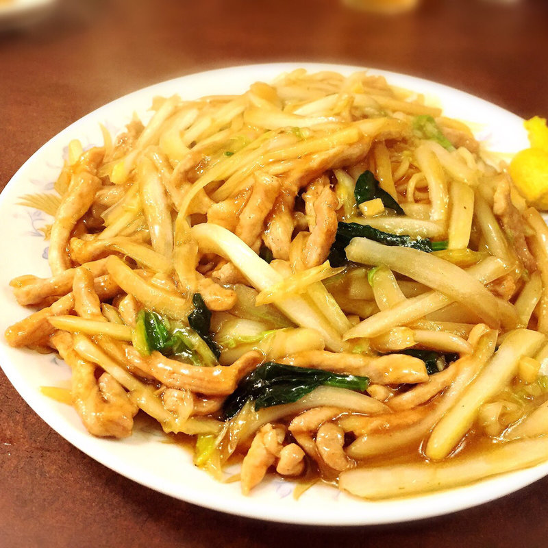 肉細切り焼きそば(鶏舎 （チイシャ）)