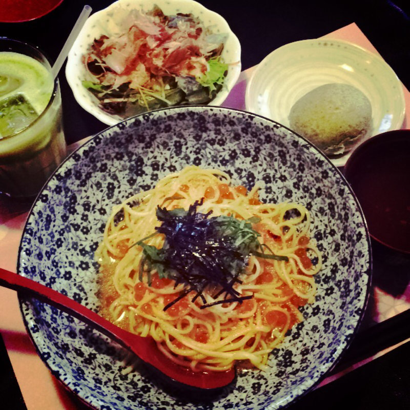 いくらととびこのペペロンチーノ(ニーニャニーニョ 桜小町 鈴鹿店 )