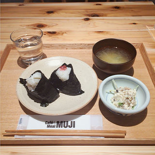 おにぎりセット(meal&caféMUJI)