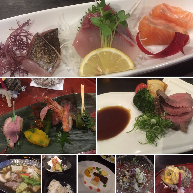 瀬戸内コース（宿泊者の夕飯）(地の根 東道後そらともり内 )