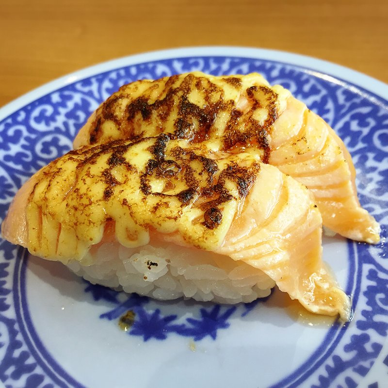 あぶりサーモンてりマヨ(くら寿司 福岡日赤前店)