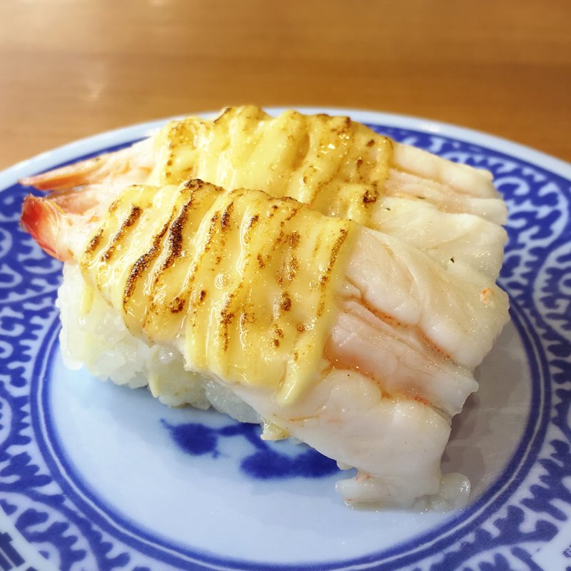 あぶりえびチーズ(くら寿司 福岡日赤前店)