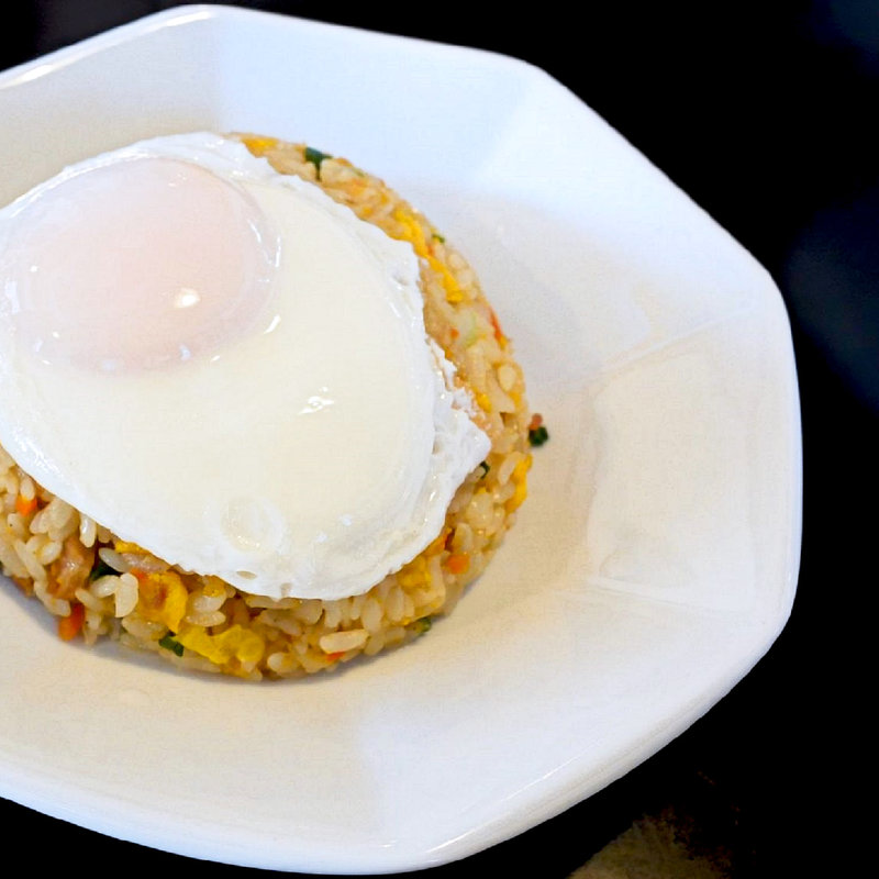 卵炒飯(牟岐５５ラーメン （むぎごーごーらーめん）)
