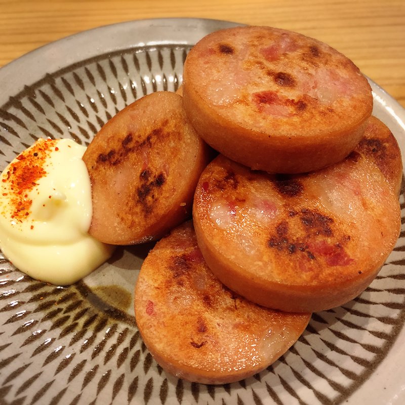 ベビーハム焼き(まさちゃんラーメン)