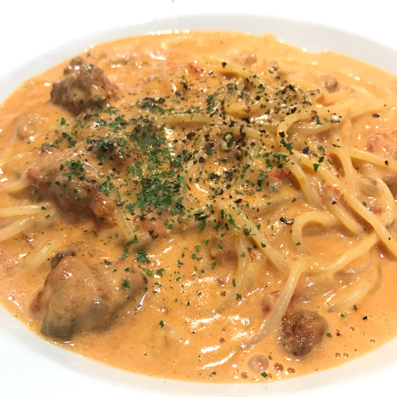 ミートソースのカルボナーラ(センプレ （sempre）)