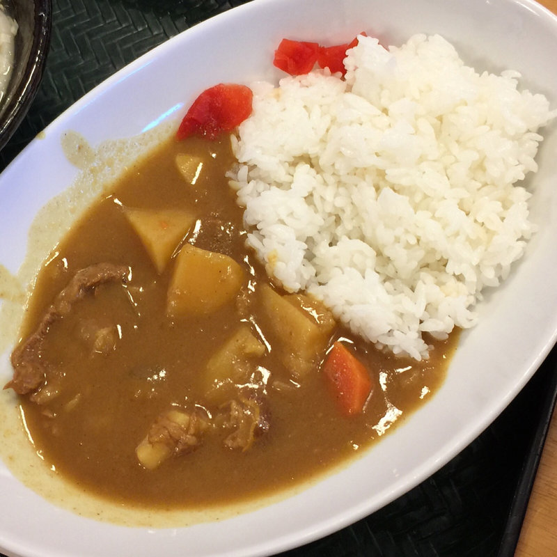 カレーライス(はなまるうどん 姫路土山店)