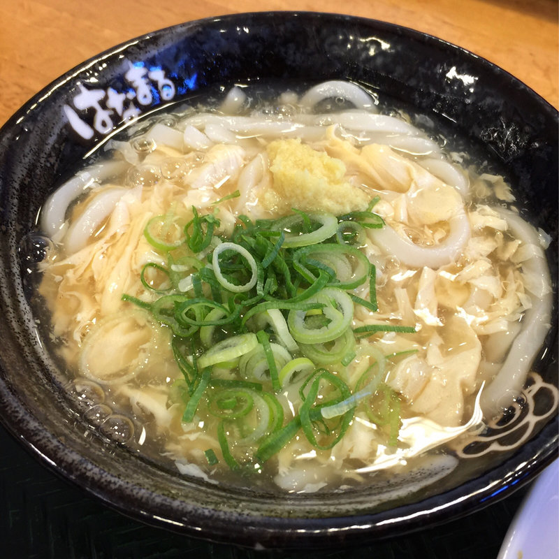 生姜玉子あんかけ(はなまるうどん 姫路土山店)
