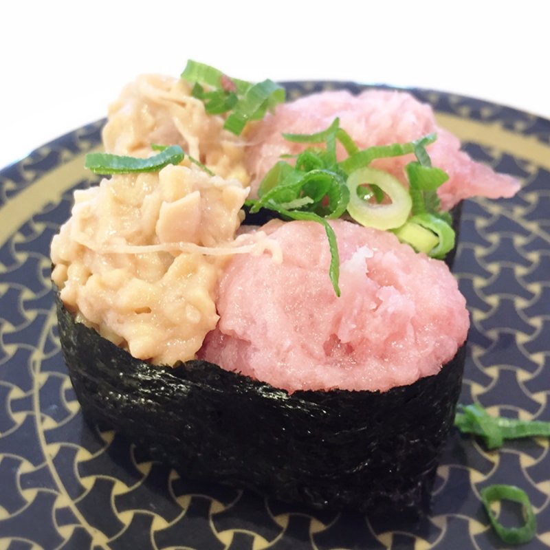 ねぎとろ納豆(はま寿司 博多千代店 )