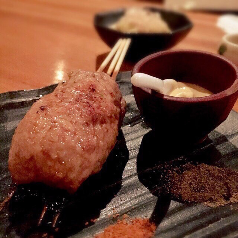 名物 フォアグラ棒つくね