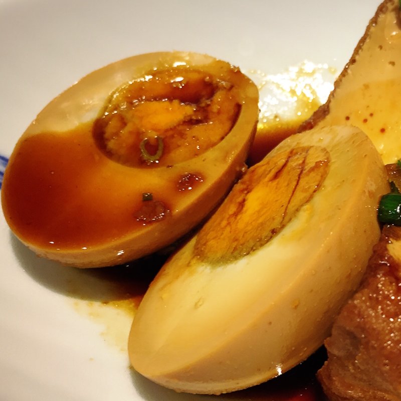 煮玉子(極上豚足 釘本食堂)