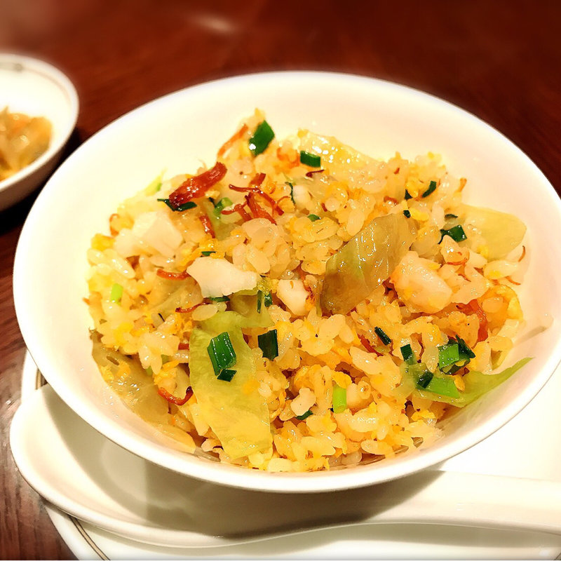 海鮮入りXO醬炒飯(中国飯店 紫玉蘭)