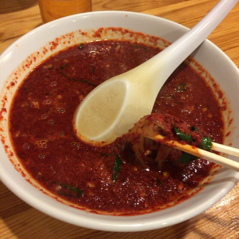 激辛ラーメン(麺屋からから 東心斎橋店)