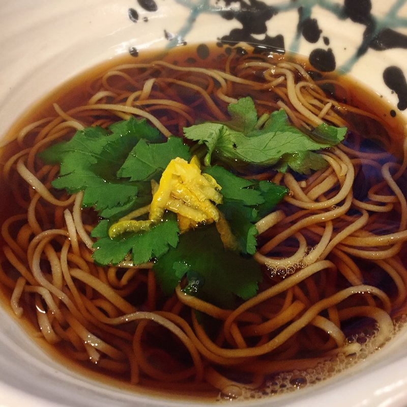 かけそば(手打ち蕎麦 風りん)