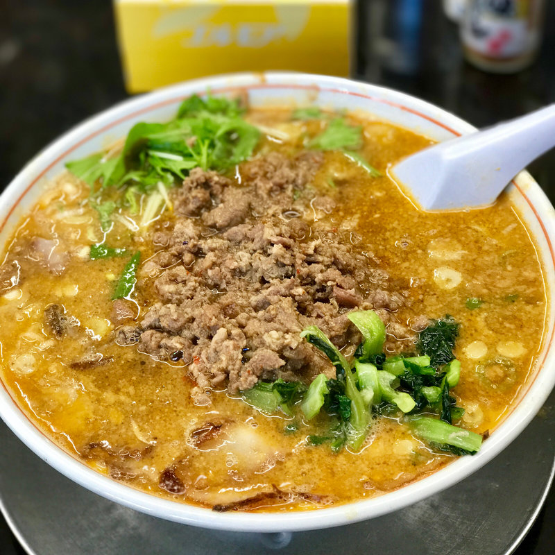 タンタンメン(手打らーめん 勝龍)