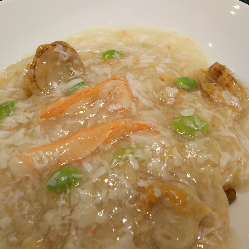 蟹と帆立のあんかけチャーハン(崎陽軒  東京駅)