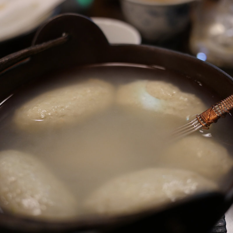 蕎麦がき(江戸蕎麦手打處あさだ 浅草橋)