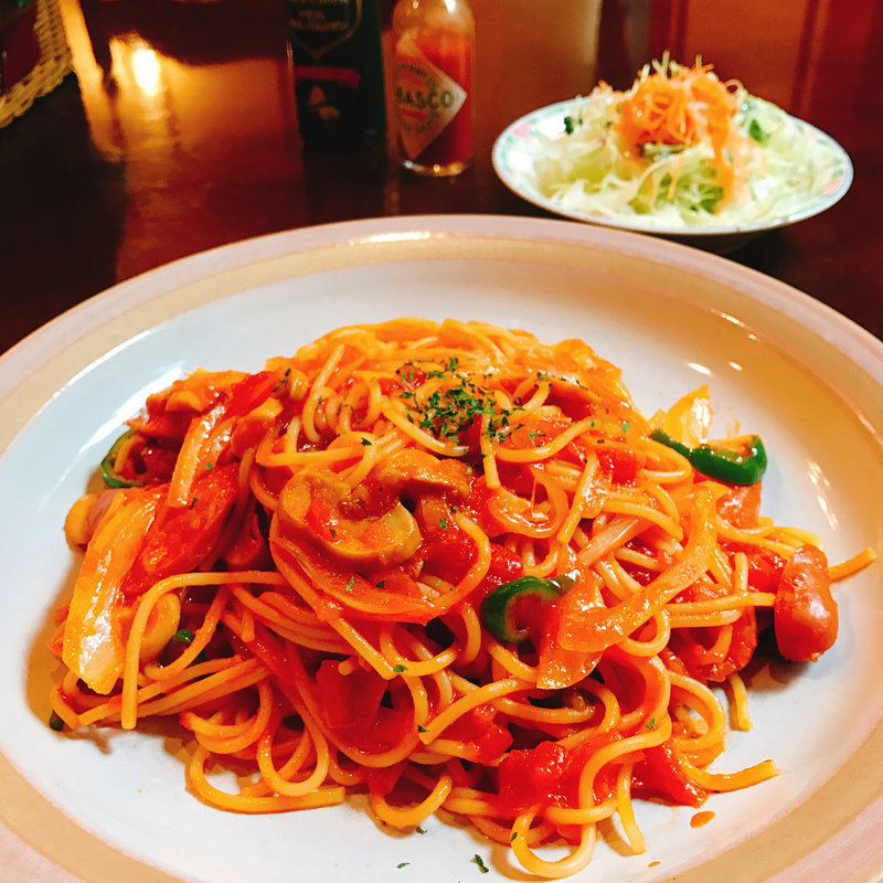 懐かしいナポリタン(うすけぼー)