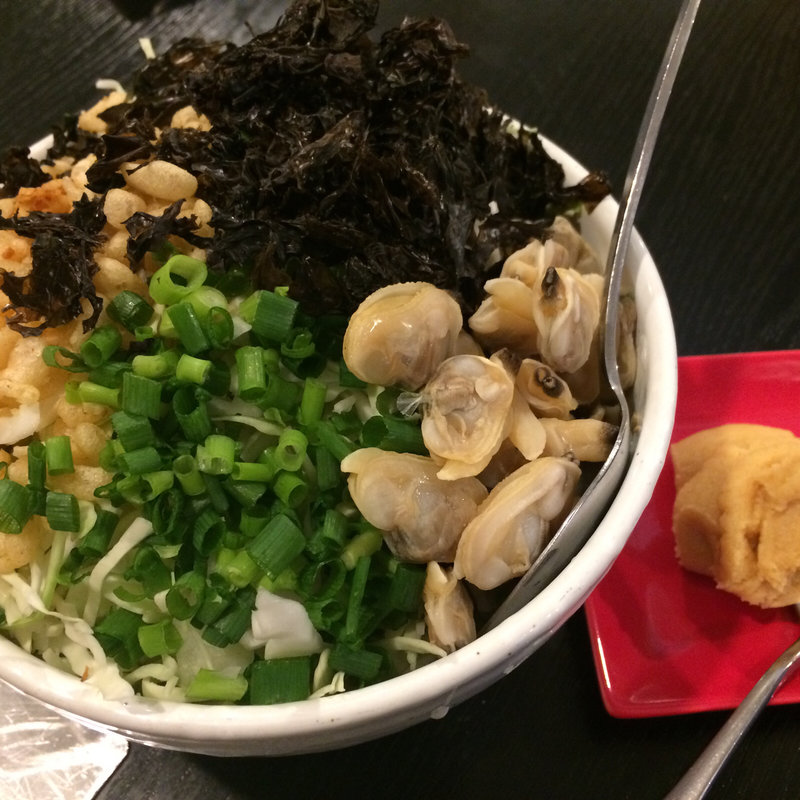 お味噌汁のもんじゃ(さくら亭)