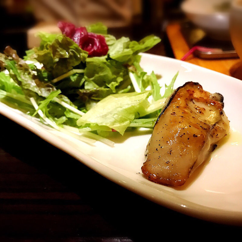 たこ風たこバターかきバター季節のサラダきのこの山 etc･･･(たこえびす)