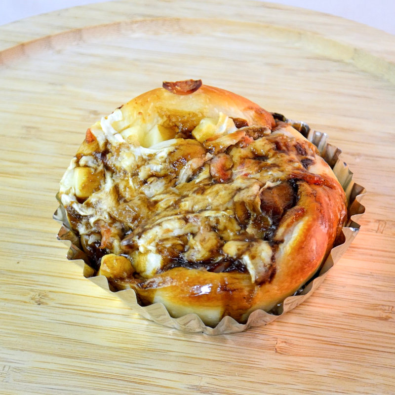 お好み焼きパン(麦笑cafe （ムギワラカフェ）)