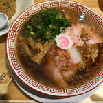中華そばセット(半チャーハン)(サバ６製麺所)