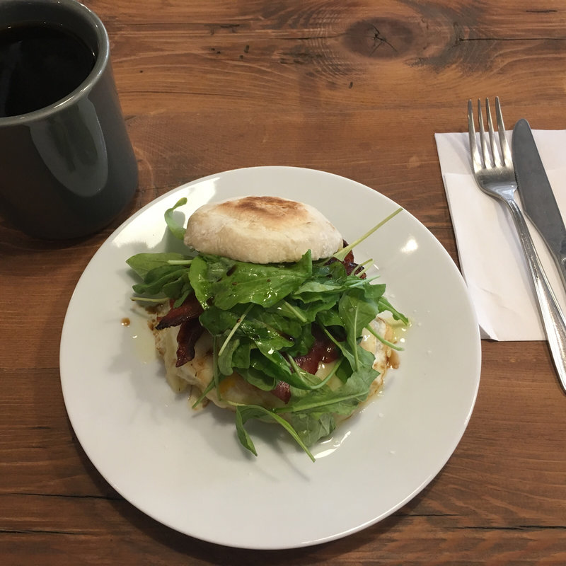 エッグマックマフィン(モーニンググラスコーヒー)