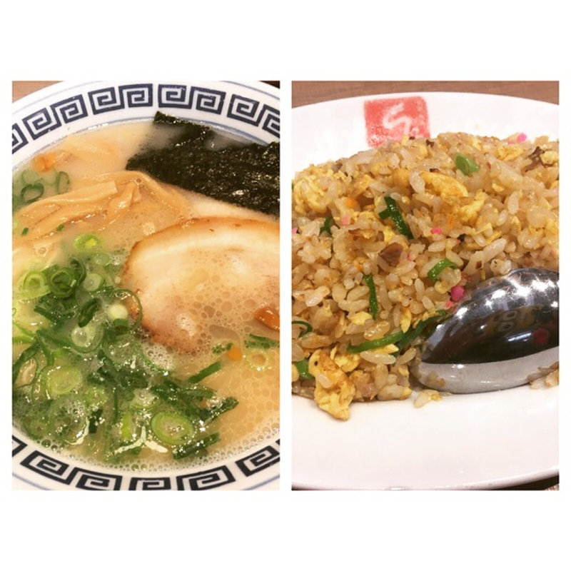 屋台仕込みラーメン 炒飯セット(久留米ラーメン清陽軒 ライフガーデン鳥栖店 )