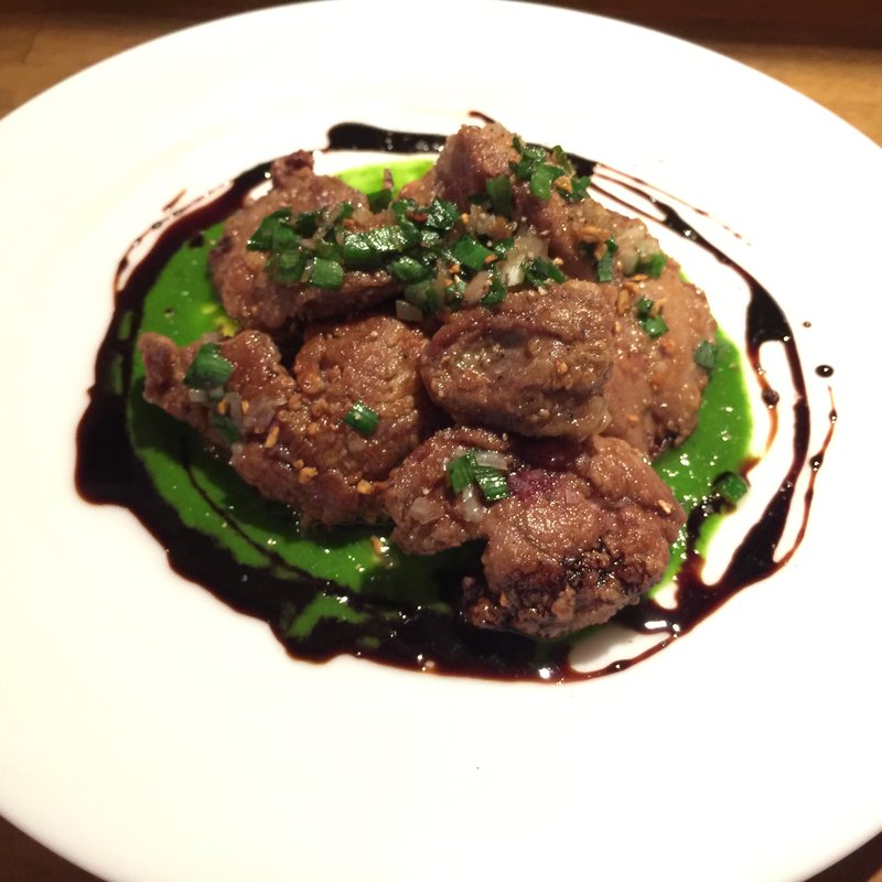 レバニラのソテー(御徒町ワイン食堂パパン)